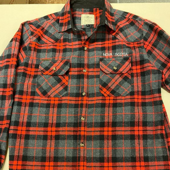 Vintage Collection Long Sleeve Plaid Flannel, size M - Picture 1 of 6